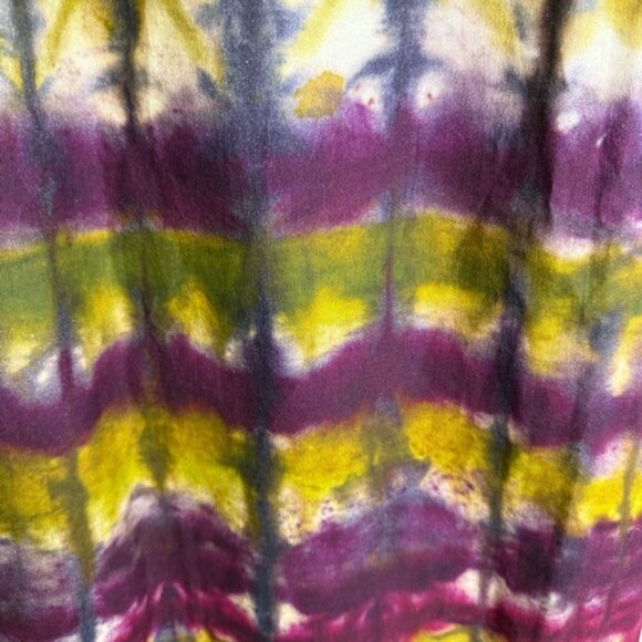 Anthropologie TINY Tie Dye Wrap Skirt Size XL Boho Hippie Cottage Unique Nature - Picture 8 of 11